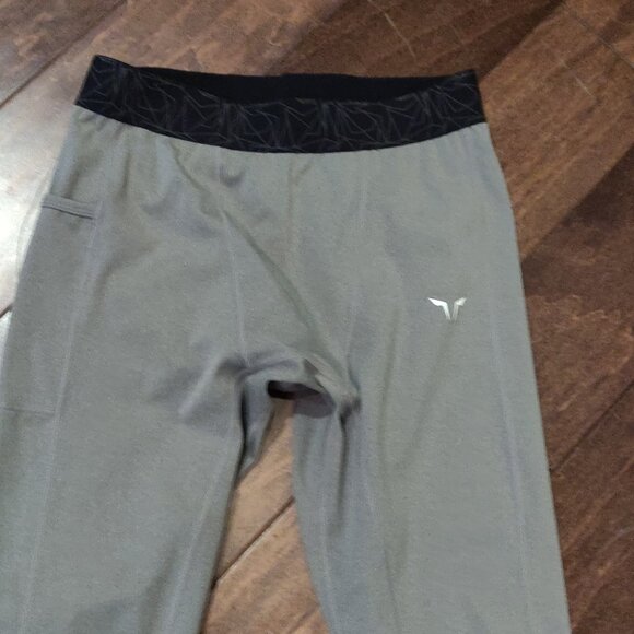 Squatwolf Men's Core Protech Workout Tights Leggings Grey Marl SIZE MEDI… - Picture 6 of 9